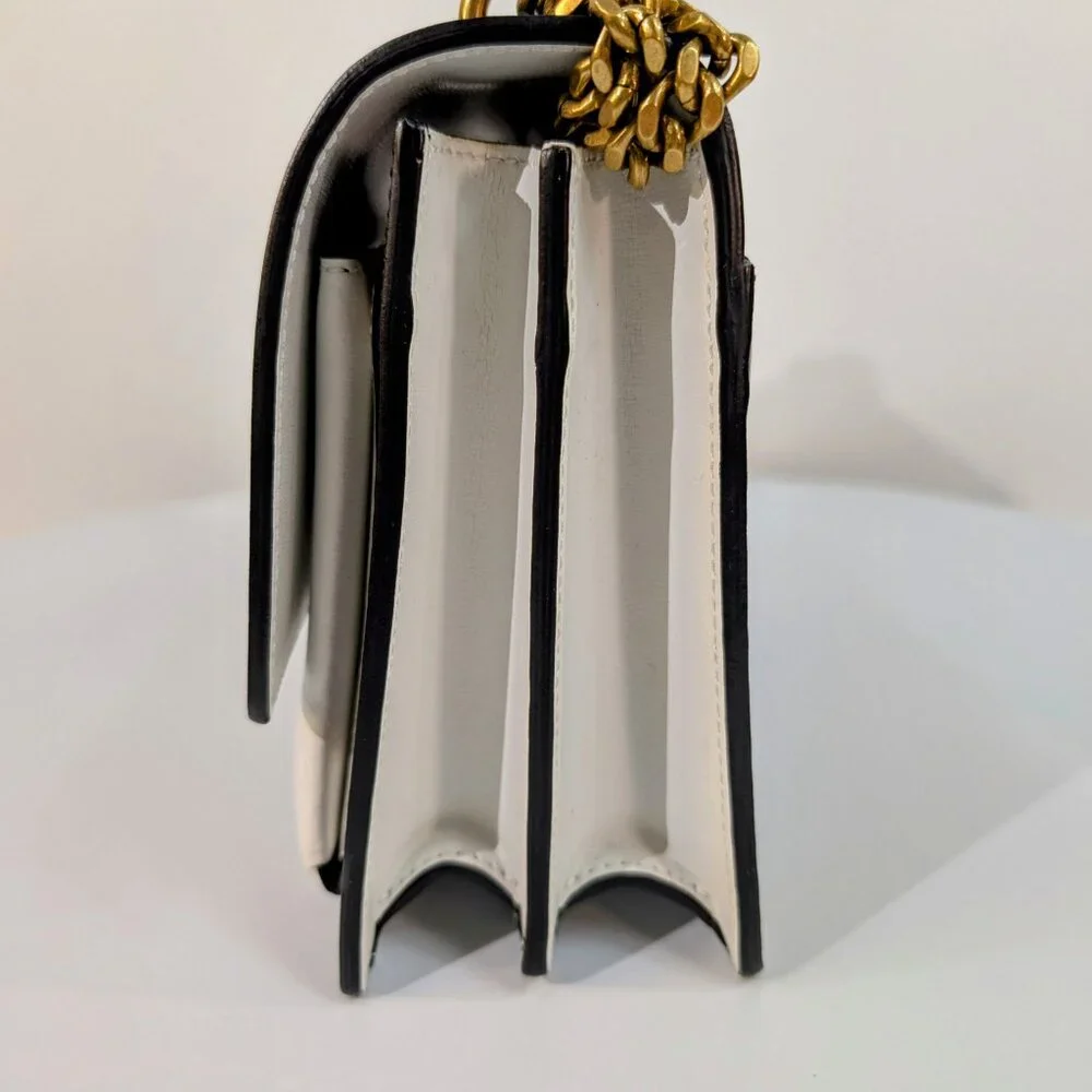 Yves Saint Laurent Sunset Black and White Shoulder Bag - Picture 4 of 16